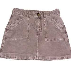 American Eagle Corduroy Skirt Super Stretch‎ Mini Skirt